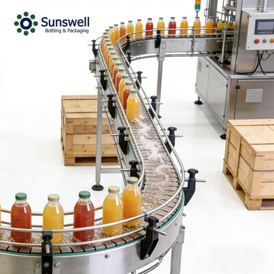 Efficient Fully Automatic Juice Bottling and Packaging Equipment