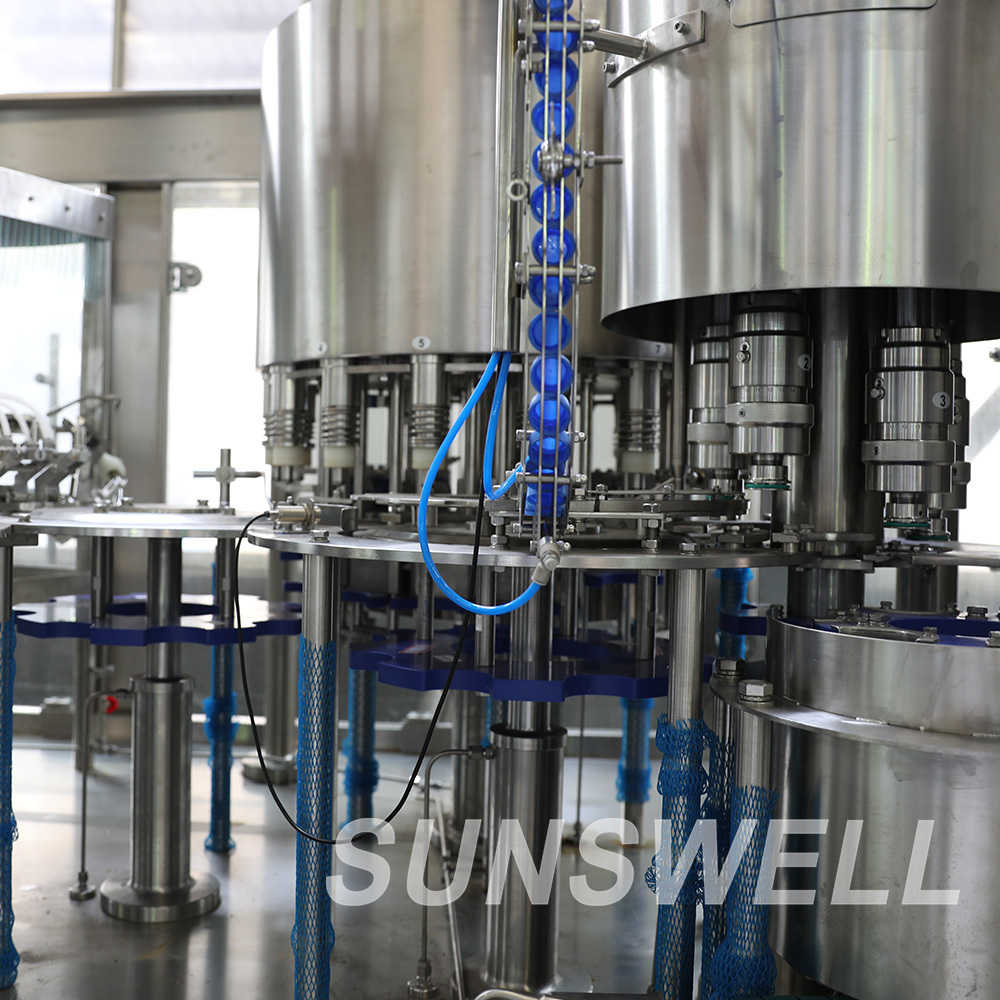 High Efficiency Automatic Water Bottle Filling Machine