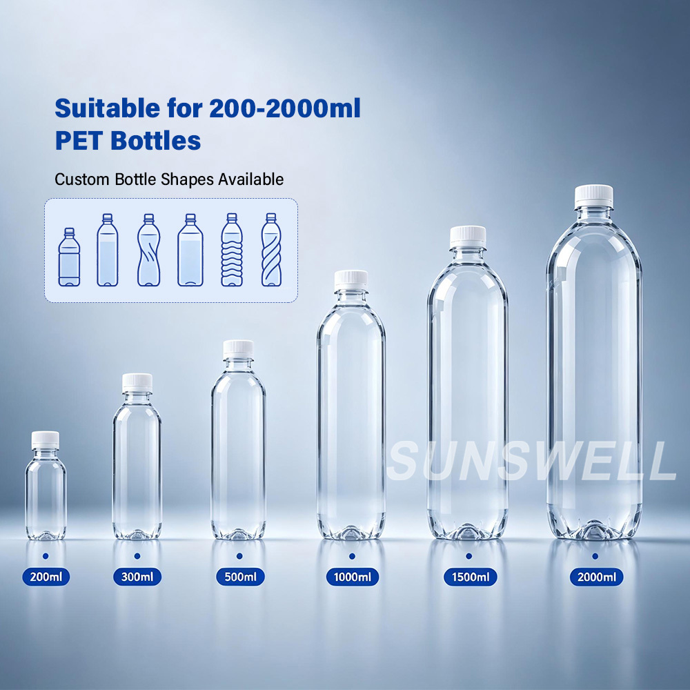 Advanced 2000bph 20oz Water Filling and Capping Line Solutions