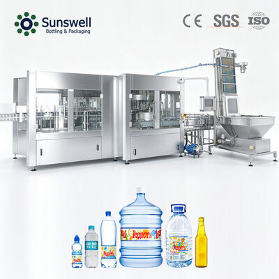 Linia produkcyjna wody butelkowanej 24000BPH 500ml